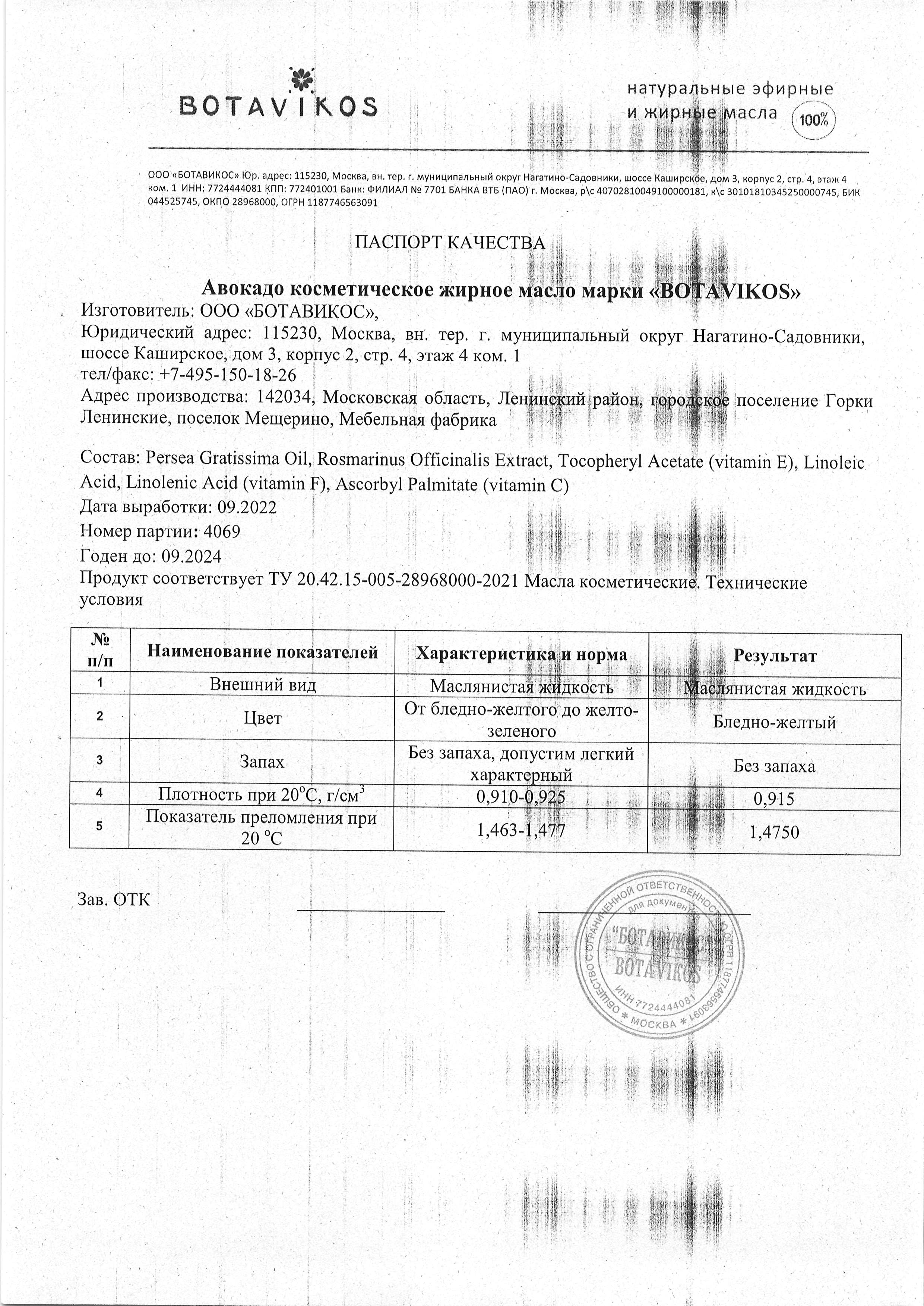 Паспорт №092022